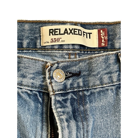 Levi's Relaxed Fit 550 Jeans - Size 36 X 30 - Picture 3 of 11